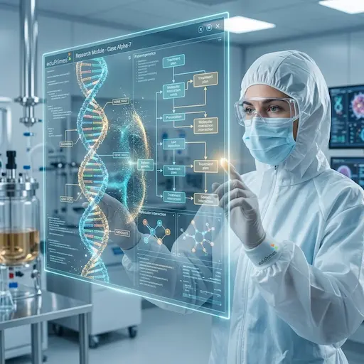 Healthcare & Life Sciences illustration